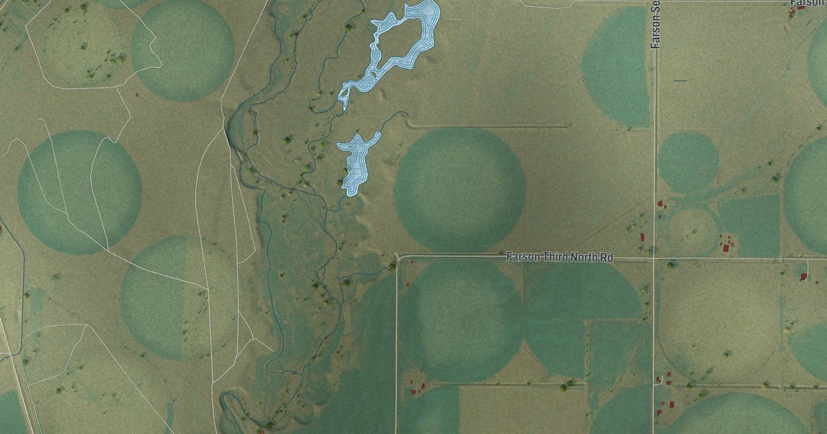 Map of Farson, Wyoming in 2026