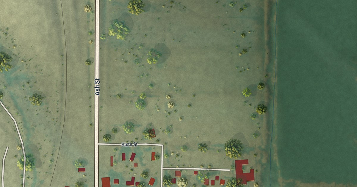 Map of Frannie, Wyoming in 2026