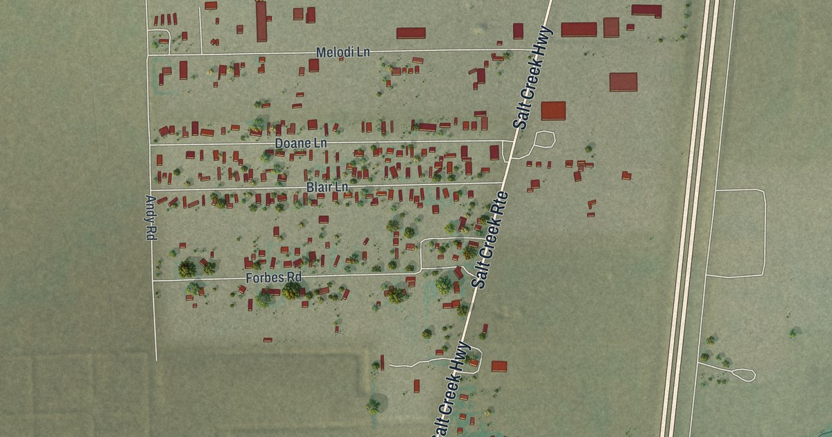 Map of Hartrandt, Wyoming in 2026