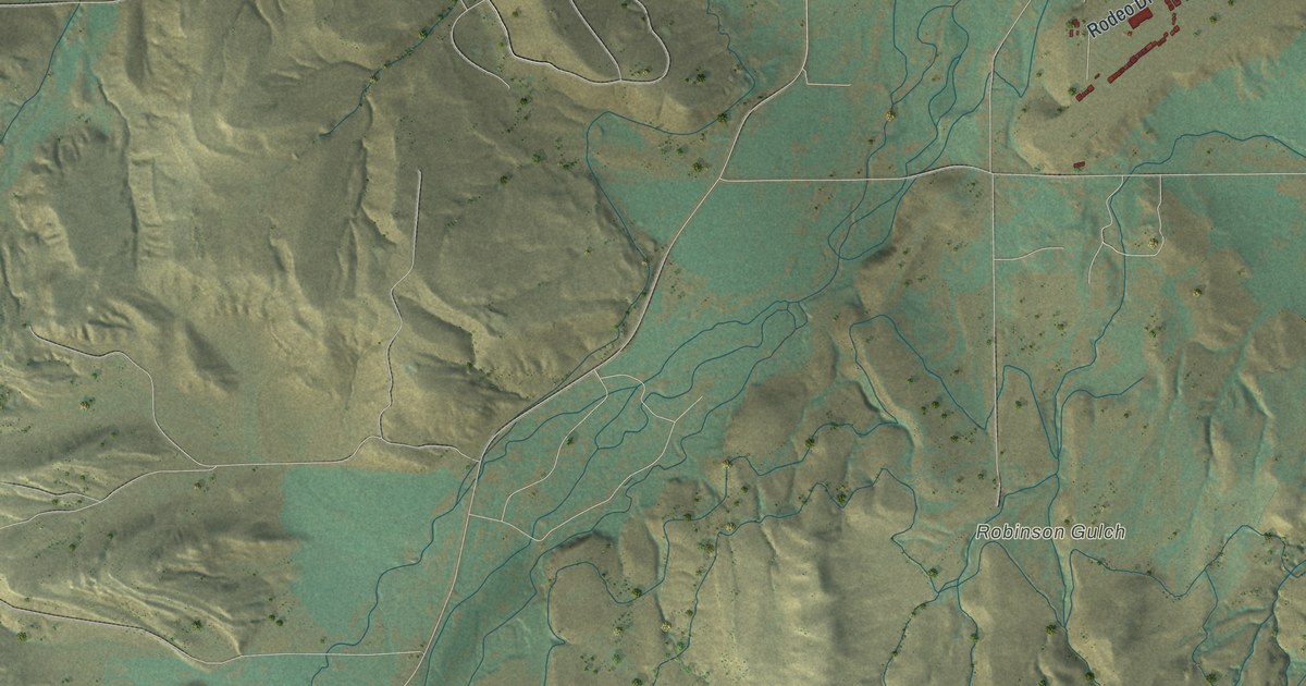 Map of Lander, Wyoming in 2026