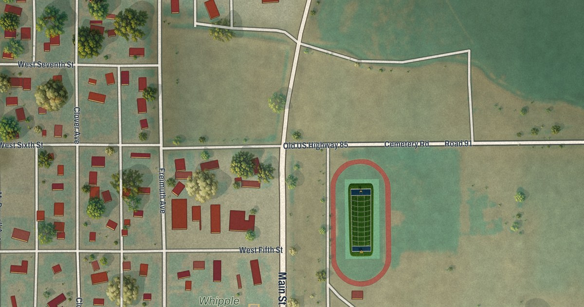Map of Lingle, Wyoming in 2026