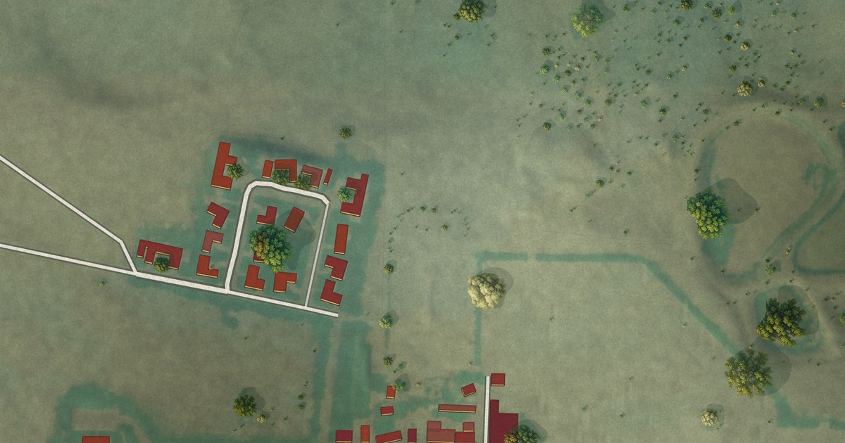 Map of Little America, Wyoming in 2026