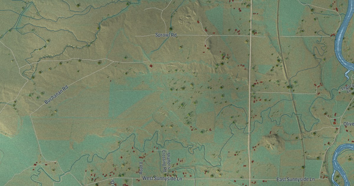 Map of Lucerne, Wyoming in 2026