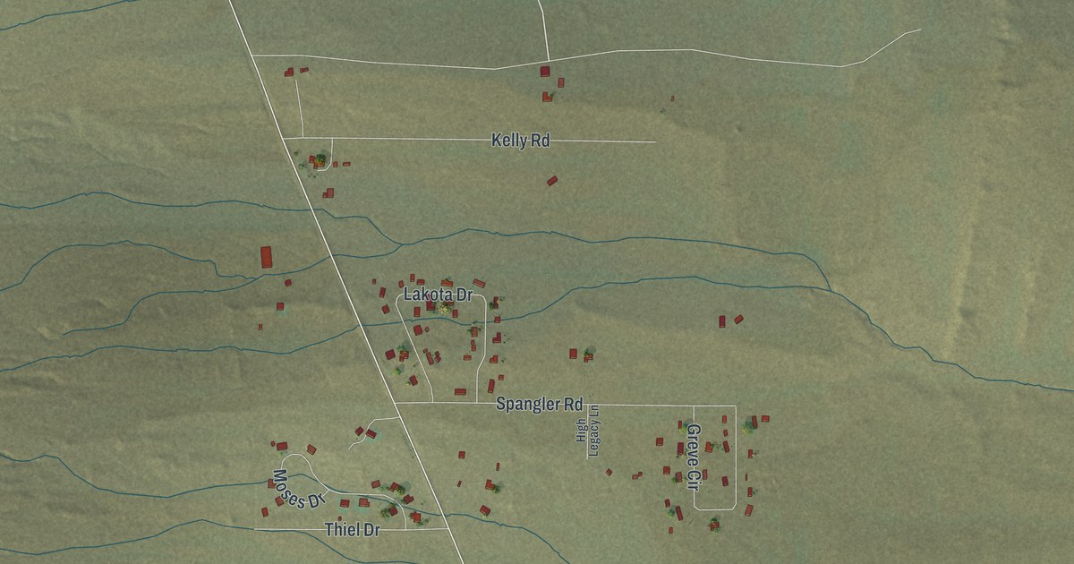 Map of North Rock Springs, Wyoming in 2026