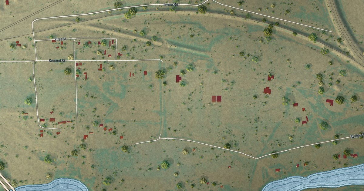 Map of Orin, Wyoming in 2026