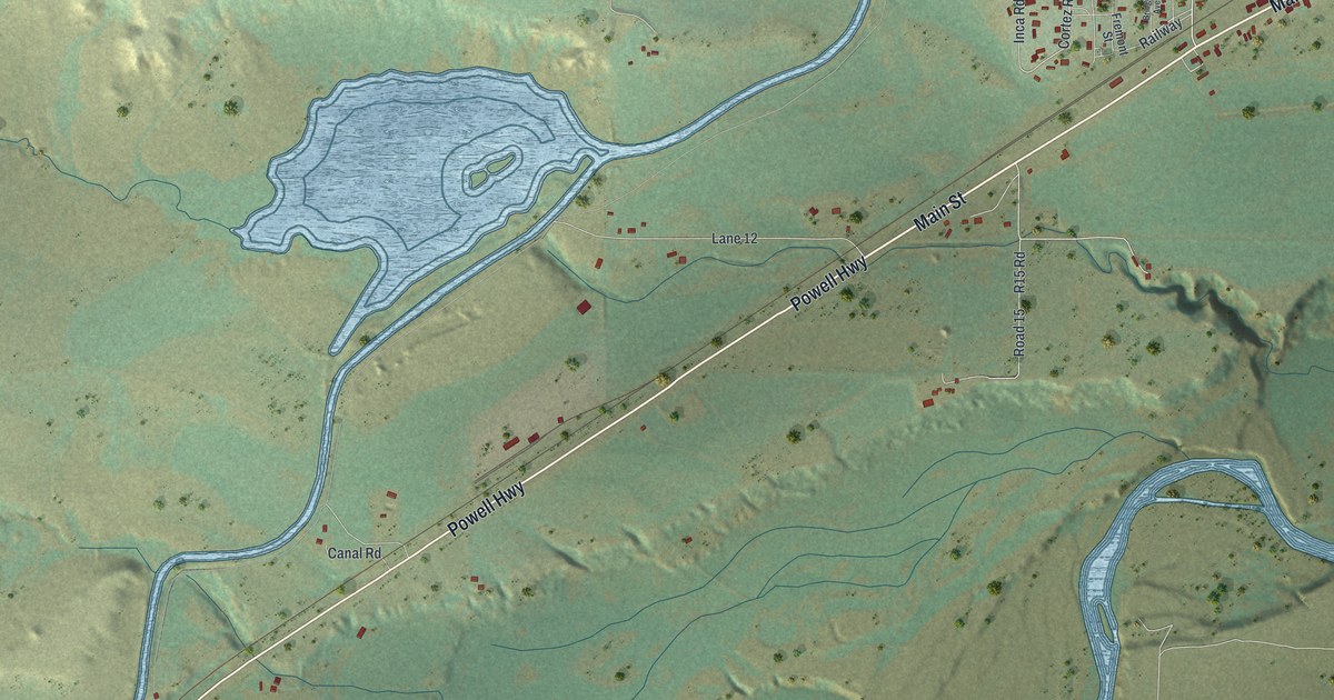 Map of Ralston, Wyoming in 2026