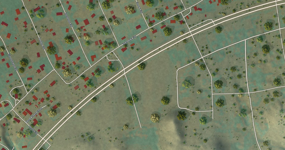 Map of Red Butte, Wyoming in 2026