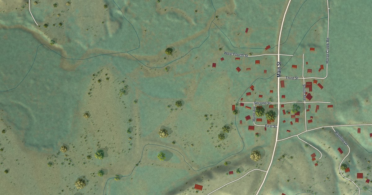Map of Shell, Wyoming in 2026