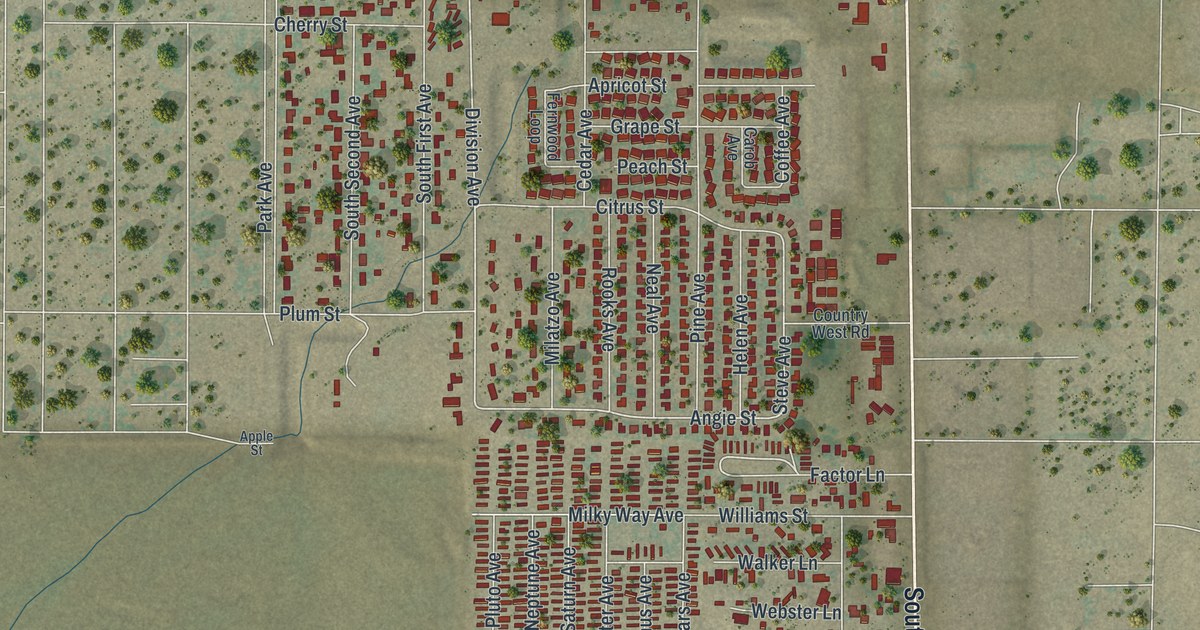 Map of South Greeley, Wyoming in 2026