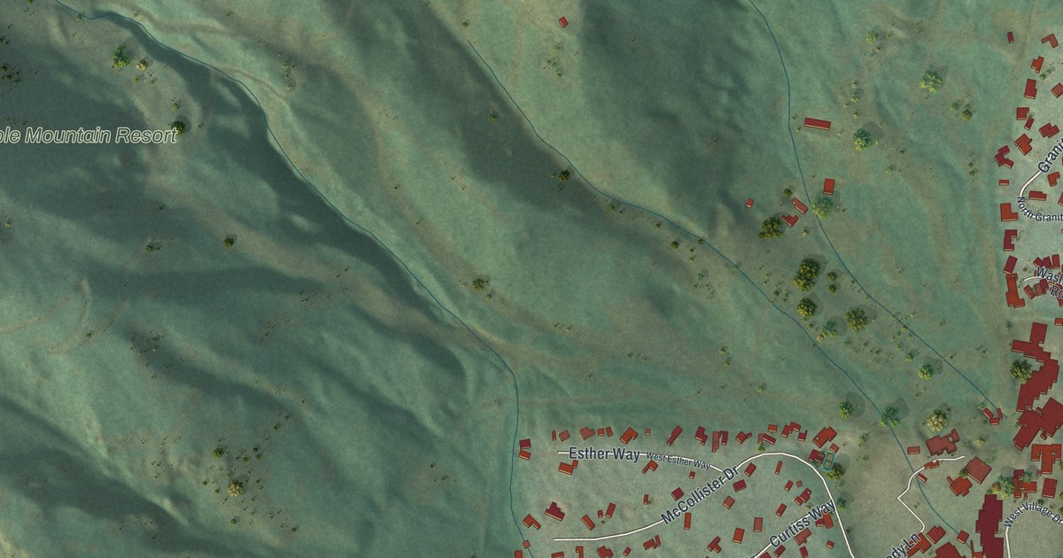 Map of Teton Village, Wyoming in 2026