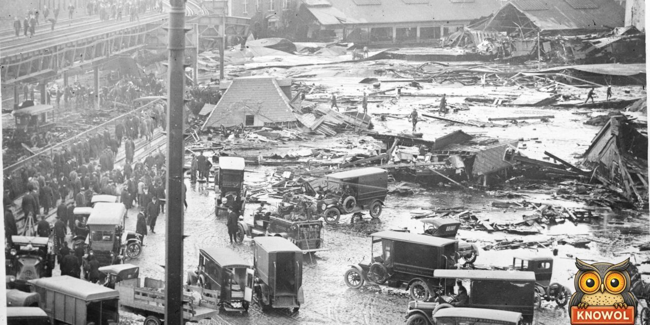 In 1919, a Tank Gave Way and Two Million Gallons of Molasses Flooded Boston’s North End