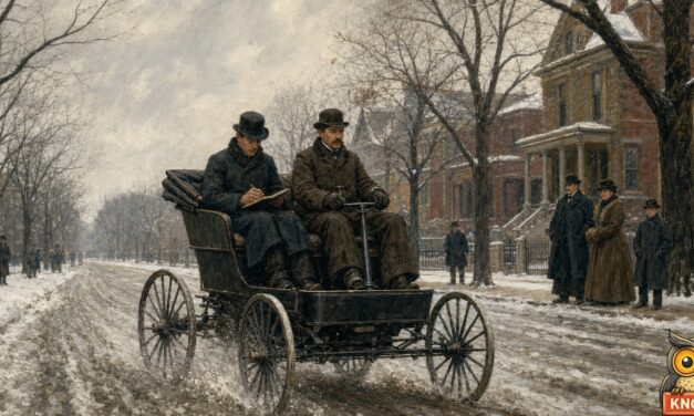 On Thanksgiving 1895, a Duryea Motor Wagon Won a 54-Mile Race Through the Chicago Snow