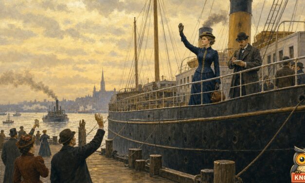In 1889, Nellie Bly Sailed From Hoboken to Race Around the World With One Small Bag