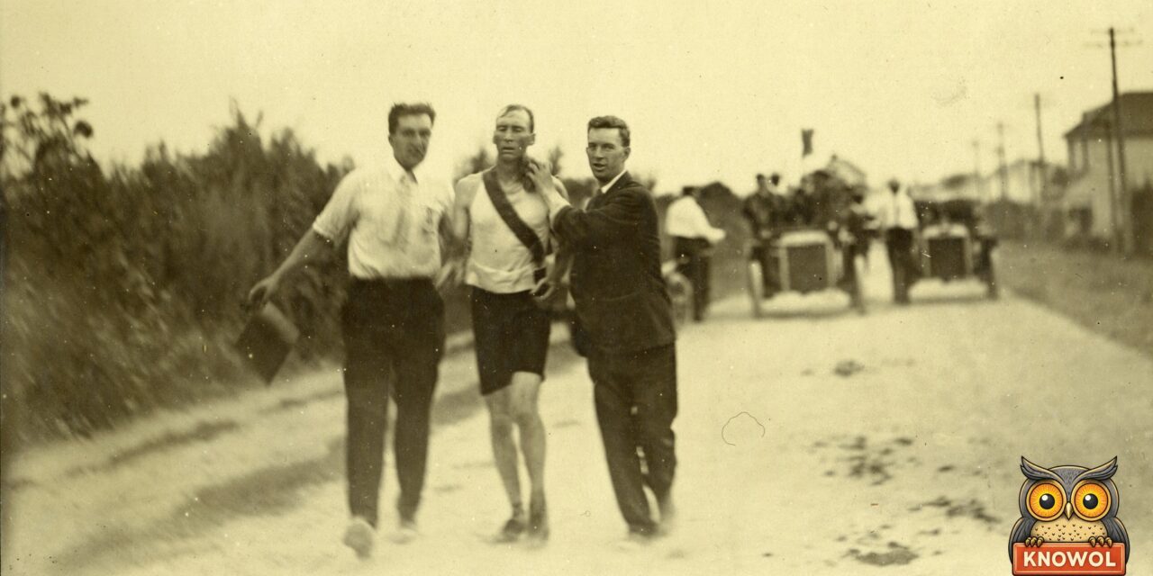 At the 1904 Olympic Marathon in St. Louis, One Runner Rode in a Car and the Winner Ran on Strychnine