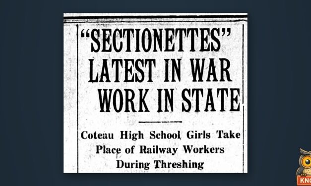 In 1918, Three North Dakota Schoolgirls Took Over the Railroad Track Crew