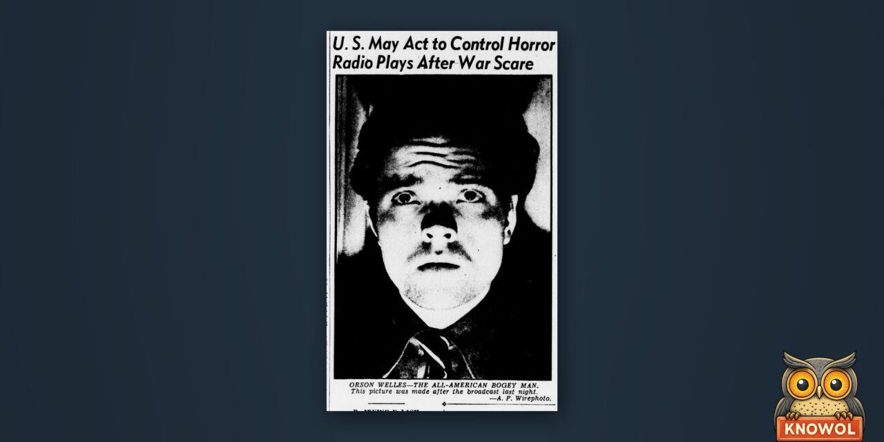 In 1938, Martians “Landed” at Grovers Mill, New Jersey. One Farmer Went Back to Bed.