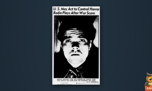 In 1938, Martians “Landed” at Grovers Mill, New Jersey. One Farmer Went Back to Bed.